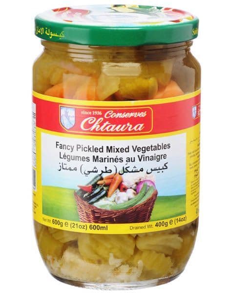 Chatura Fancy Pickled Mixed Vegetables 600G