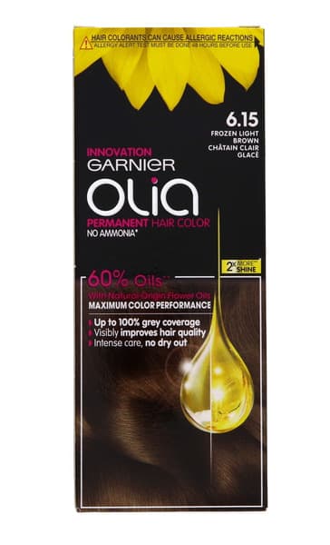 Garnier Olia 6.15 Frozen Light Brown Hair Color