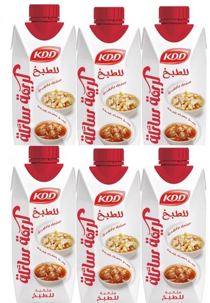 KDD Liquid Cooking Cream 6X250Ml
