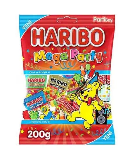Haribo Mega Party Mix 200G