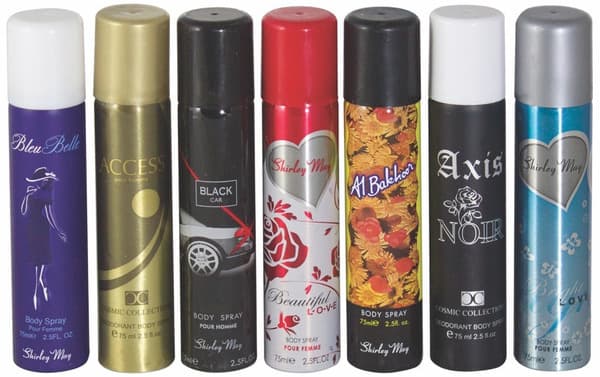 Shirley May Assorted Women's Deodorant Spray 7X75Ml