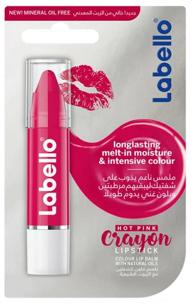 Labello Crayon Hot Pink Lip Stick 3g