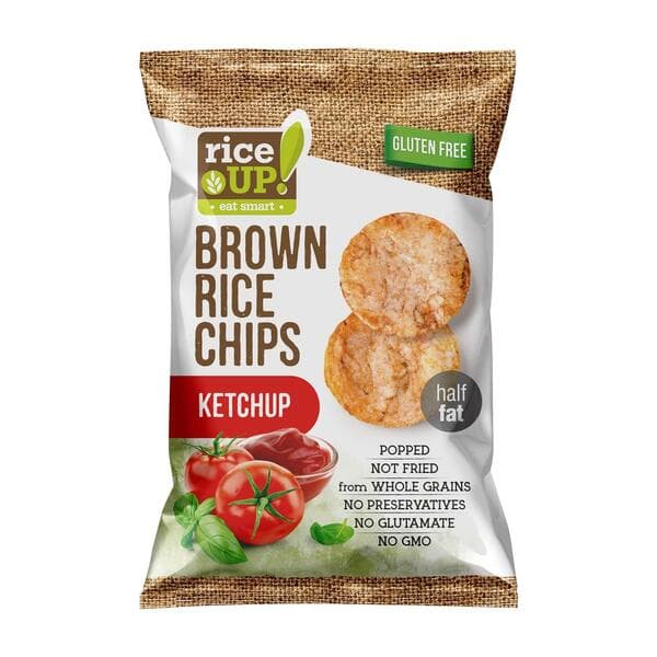 Rice Up! Gluten Free Brown Rice Cake With Ketchup 60G