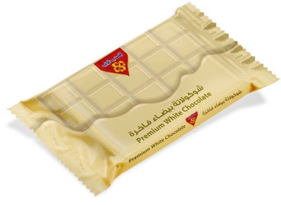 Al-Seedawi Premium White Chocolate Bar 500G