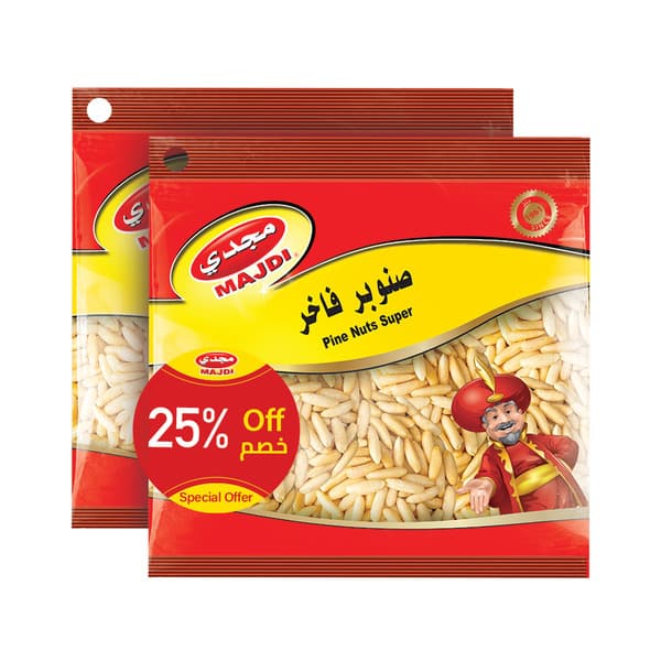 Majdi Pine Nuts 2X45G
