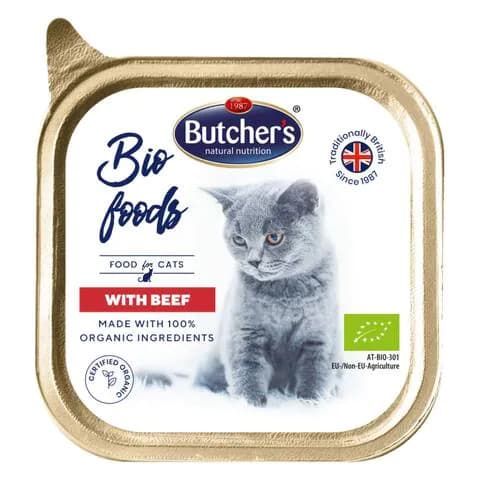 Bio Foods With Beef Cat Food