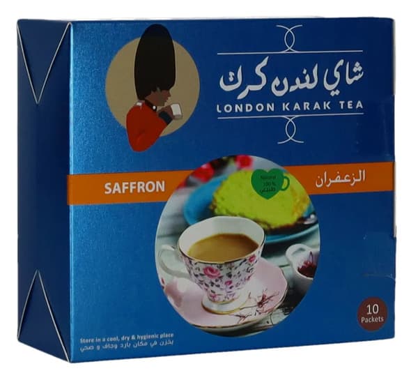 London Karak Tea Saffron 10's 200G