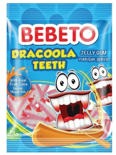 Bebeto Dracoola Teeth Jelly 80G