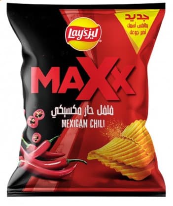 Lay's Maxx Mexican Chili Potato Chips 45G
