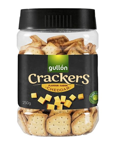 Gullon Cheddar Crackers 250G