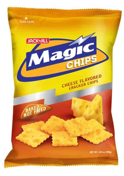 Jack N Jill Magic Chips Cheese Cracker Chips 100G