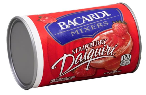 Bacardi Mixers Strawberry Daiquiri Frozen Mixer 295Ml
