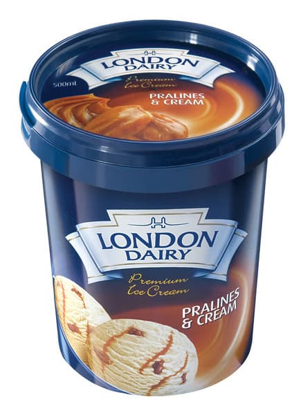 London Dairy Fruits and Cream Ice Cream