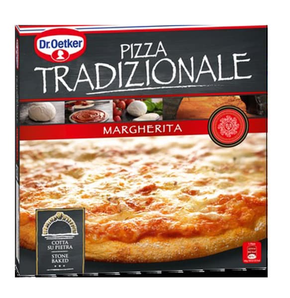 Dr Oetker Frozen Margherita Pizza 345G