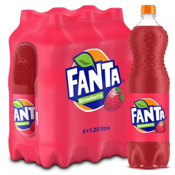 Fanta Strawberry Soda 1.25L