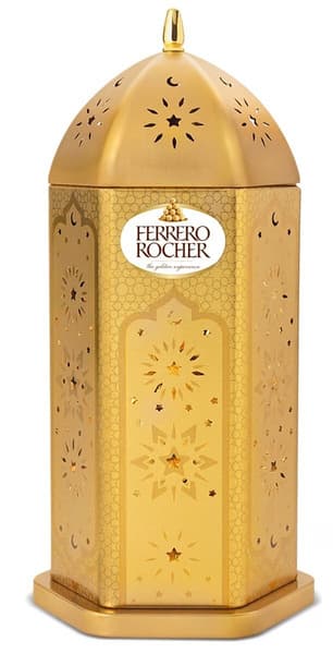 Ferrero Rocher Ramadan Themed Tin Lantern Chocolate 225G