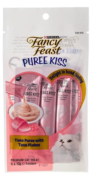 Puree Kiss Tuna Puree With Tuna Flakes Cat Treat