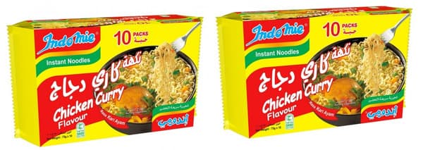 Indomie Chicken Curry Flavor Instant Noodles
