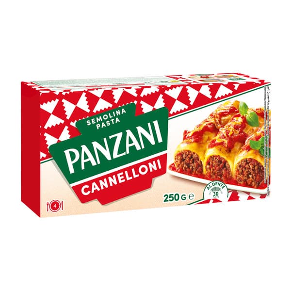 Panzani Canaelloni Pasta 250G