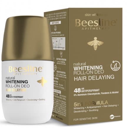 Beesline Hair Delaying Deo Whitening Roll-On Deodorant