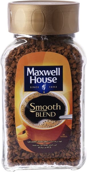 Maxwell House Smooth Blend Instant Coffee 47.5G