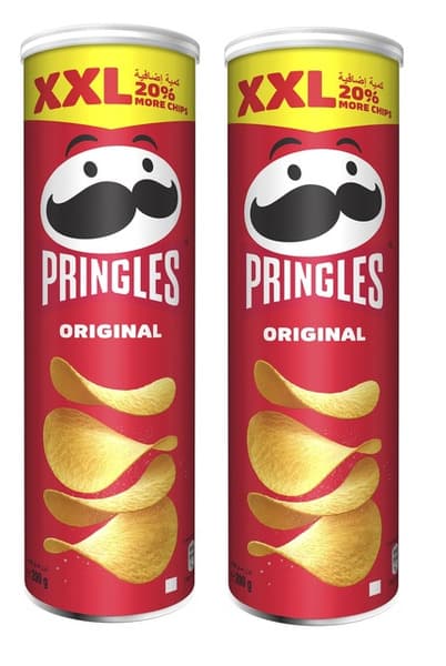 Pringles Original Potato Chips 2X200G