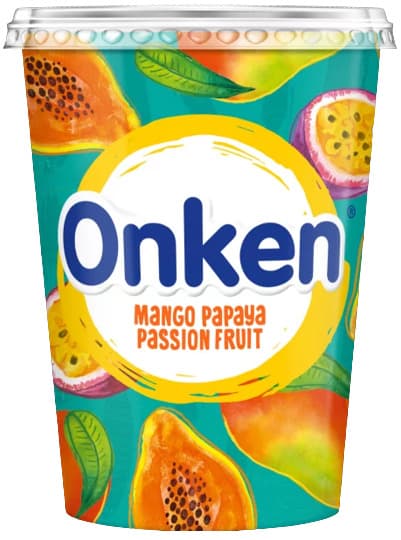 Onken Mango, Papaya & Passionfruit Yogurt 450G