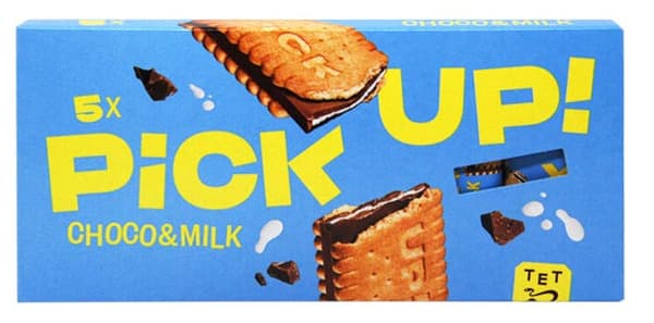 Bahlsen Pick Up Choco & Milk Biscuit 5X28G