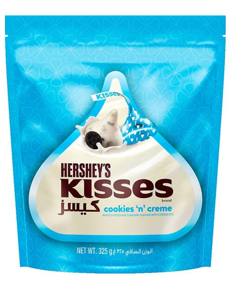 Hershey' Kisses Cookies And Creme 325G