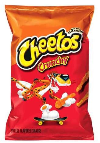 Cheetos Crunchy Cheese Puffed Corn Chips 50G