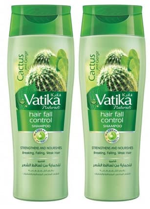Dabur Vatika Cactus Hairfall Control Shampoo 2X400Ml