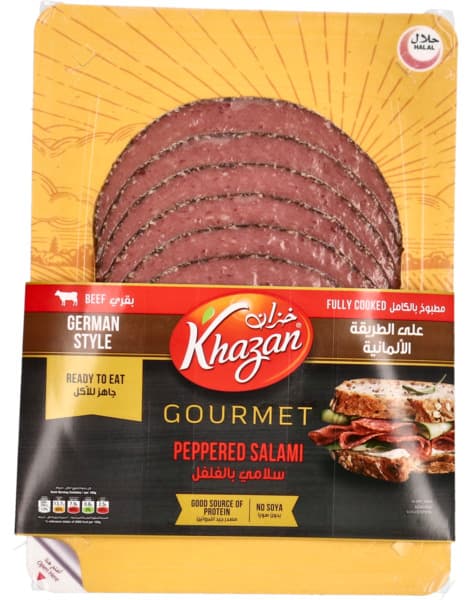 Gourmet German Style Beef Peppered Salami