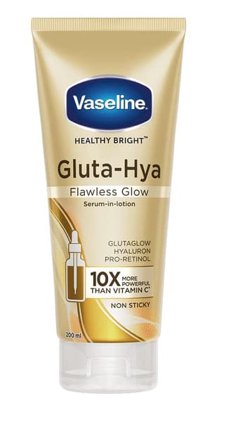 Vaseline Gluta-Hya Flawless Glow Even Tone Lotion 200Ml