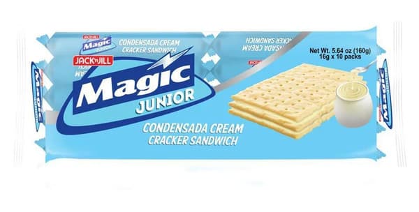 Jack'N-Jill Magic Cream Condensada Filled Biscuit 16G