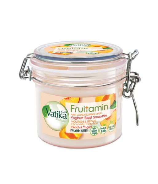 Vatika Fruitamin Peach & Yogurt Hair Mask 350G