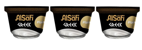 Al-Safi Greek Style Plain Dairy Dessert 3X150G