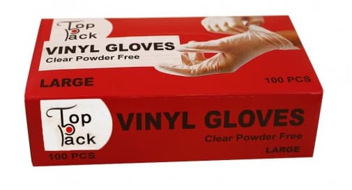 Jana Large Vinyl Gloves Powdered 100's