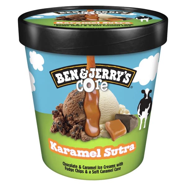 Ben & Jerry's Karamel Sutra Gluten Free Ice Cream 473Ml