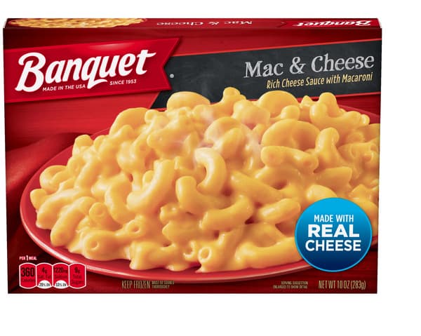 Banquet Classic Frozen Mac And Cheese 283G
