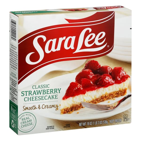 Sara Lee Classic Strawberry Cheesecake 538G