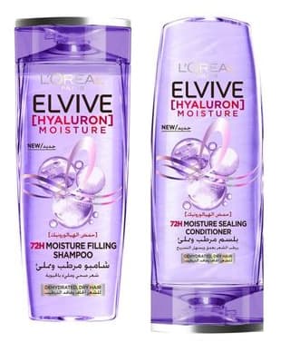 Loreal Elvive Assorted Shampoo 400Ml + Conditioner 360Ml