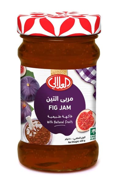 Al Alali Fig Jam With Natural Fruits 400G