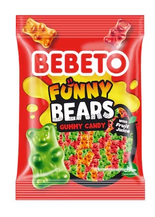 Bebeto Bears Jelly 80G