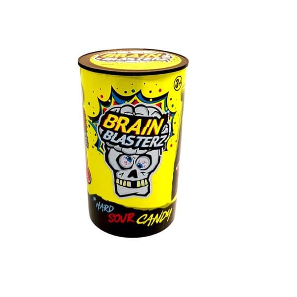 Brain Blasterz Hard Sour Candy Tub 48G