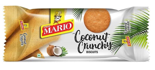 Mario Coconut Crunchy Biscuits 90G