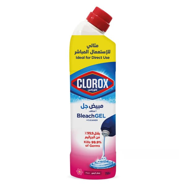 Clorox Multipurpose Floral Magic Cleaner & Disinfectant Gel 750Ml