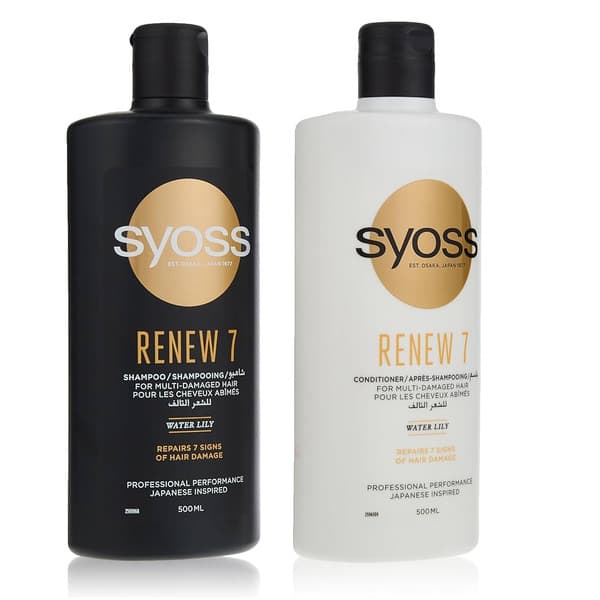 Syoss Renew 7 Shampoo + Conditioner 2X500Ml