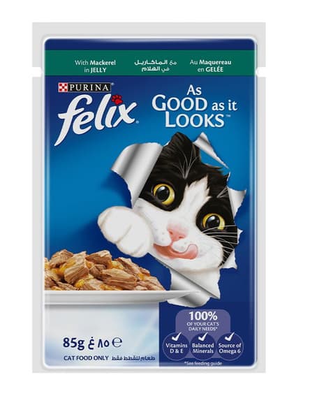 As Good As It Looks Mackerel In Jelly Adult Cat Wet Food