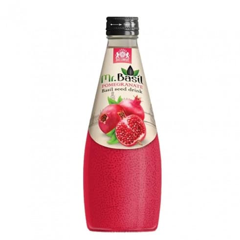 Mr. Basil Pamegranate Seed Drink 290Ml