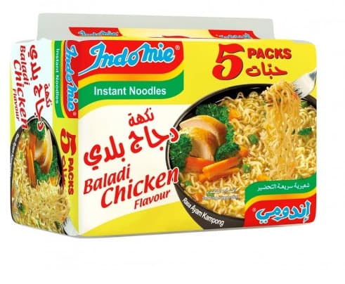 Indomie Baladi Chicken Flavor Instant Noodles 5X72G